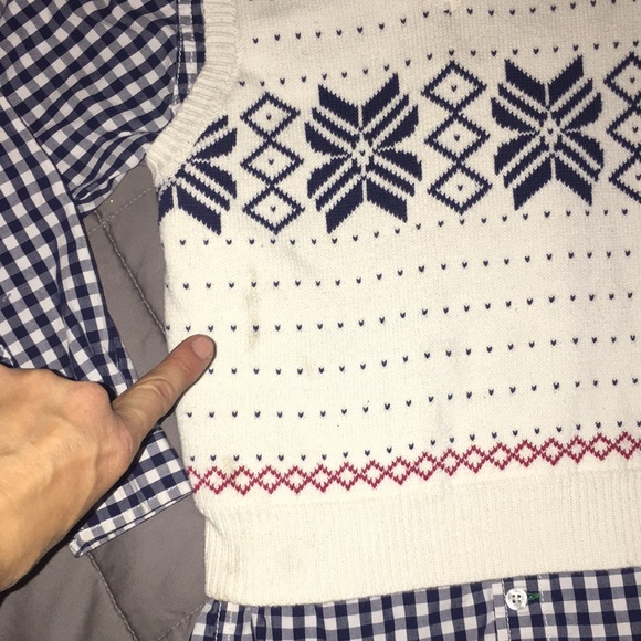 Tommy Hilfiger 2-Piece Set Sleeveless Vest & Button-Down Collared Shirt sz 6 - Picture 4 of 9